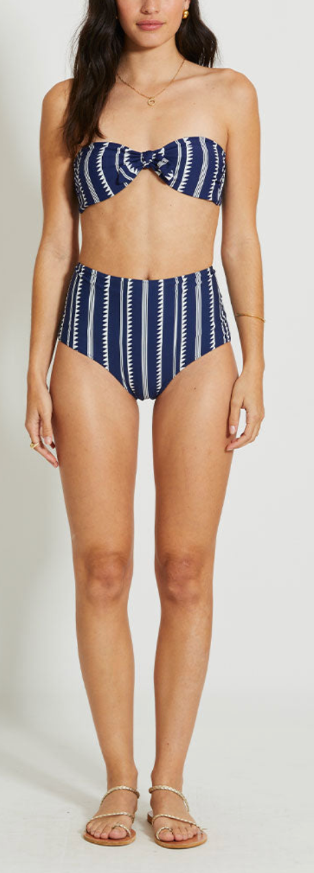 Elsi High Waist Bottom Nunu Navy