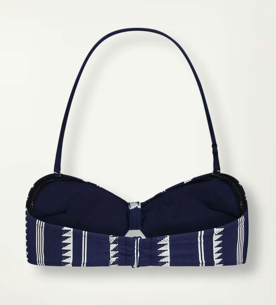 Ava Bandeau Top Nunu Navy