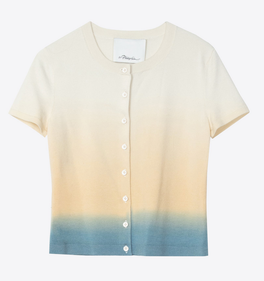 Dip Dye Knit Top Storm Canyon Multi