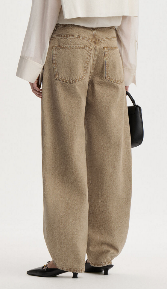 Dallas Organic Cotton Jeans Toasted Coconut