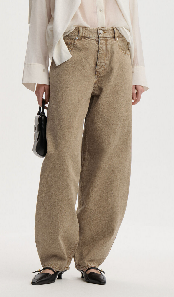 Dallas Organic Cotton Jeans Toasted Coconut