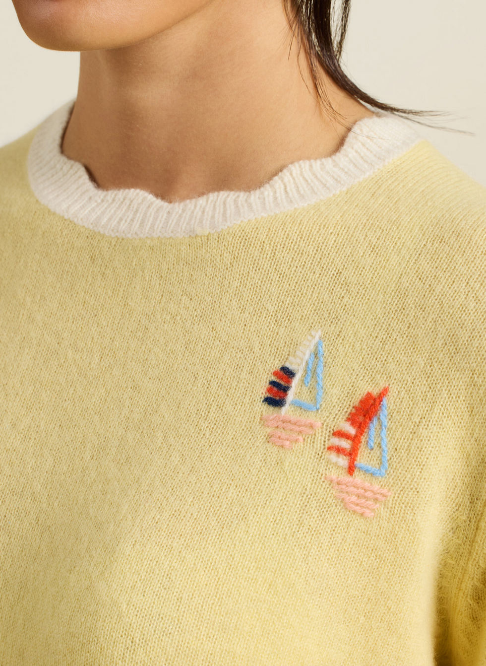 kate sweater soleil sailboats