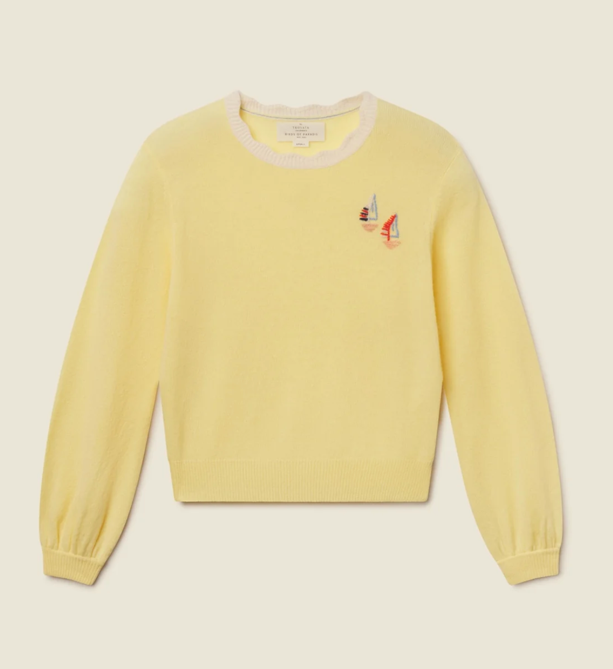 kate sweater soleil sailboats