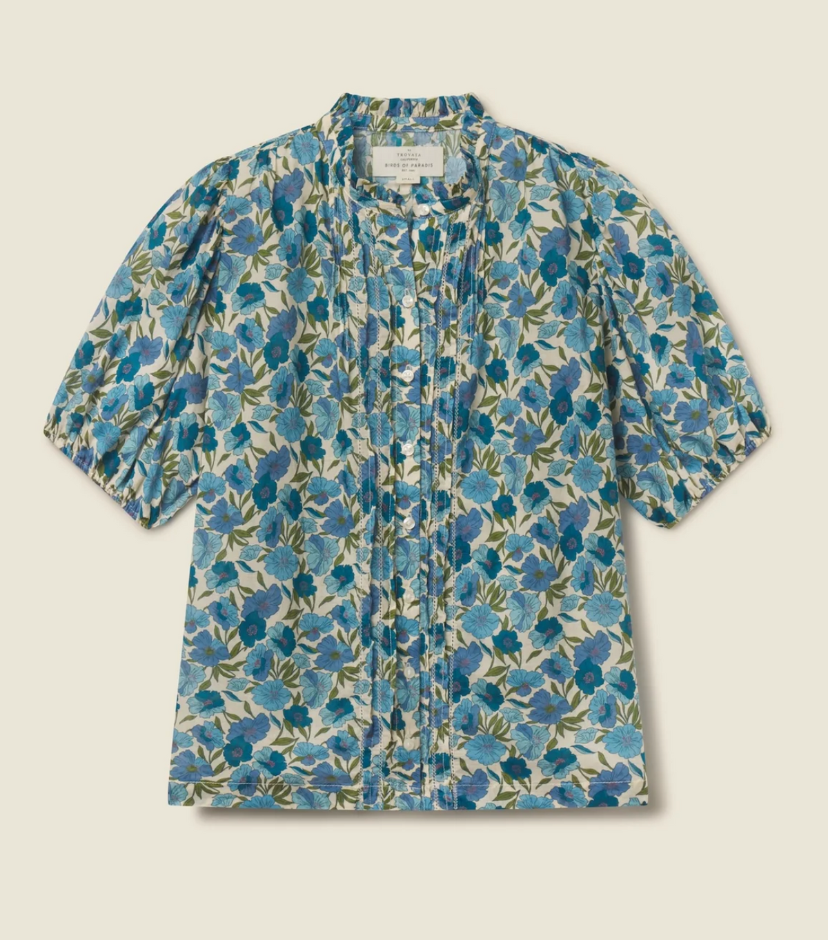 mira blouse cielo floral