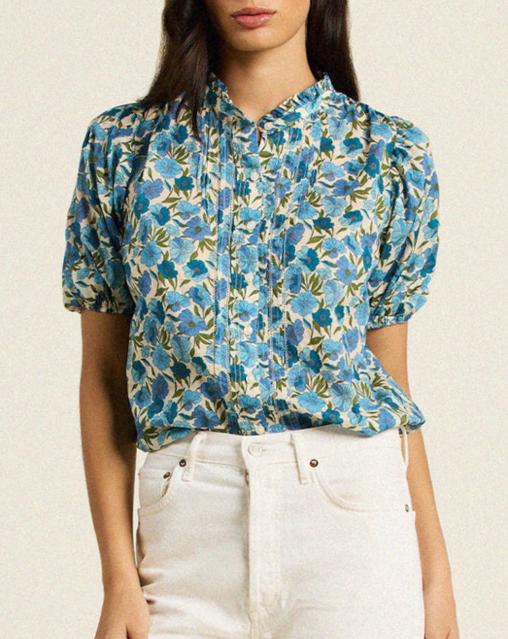 mira blouse cielo floral