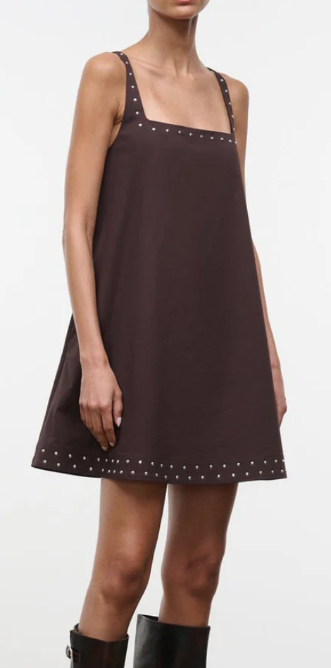 Brio dress earth studs