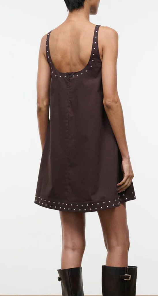 Brio dress earth studs