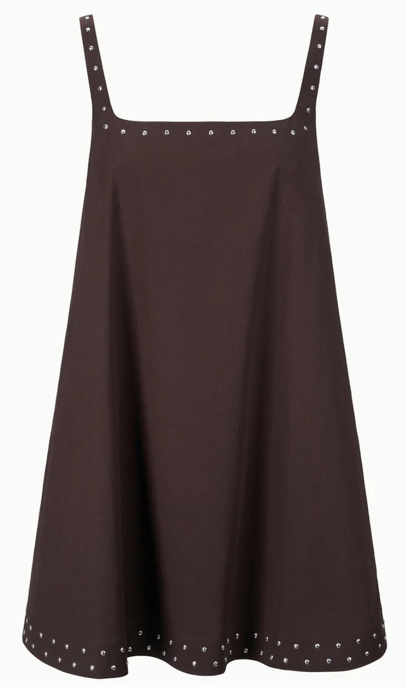 Brio dress earth studs