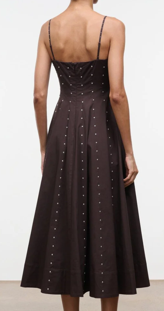 Wylie dress earth studs