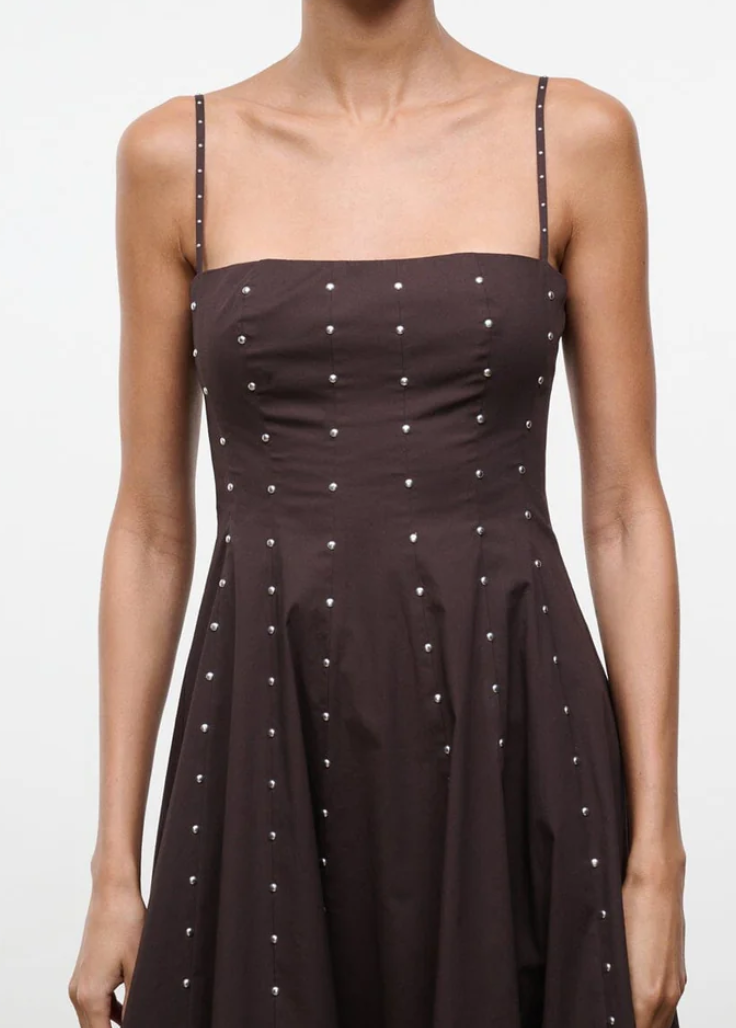 Wylie dress earth studs