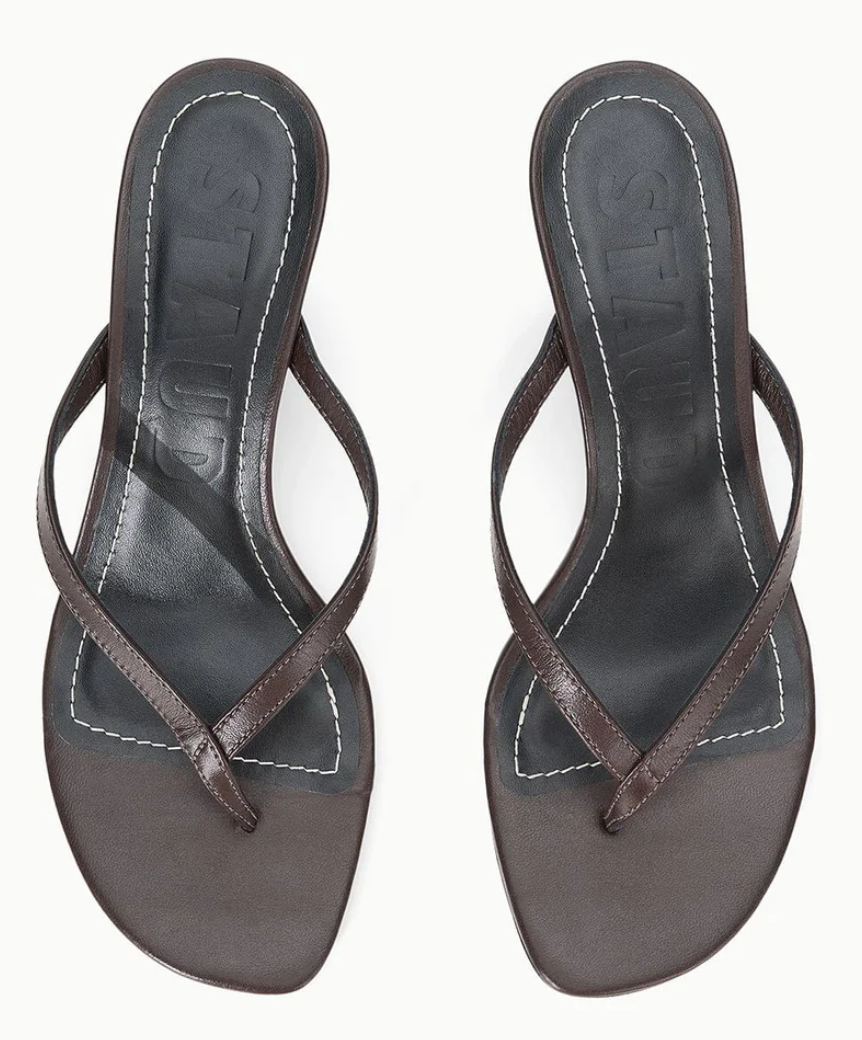 Freja thong kitten heel espresso