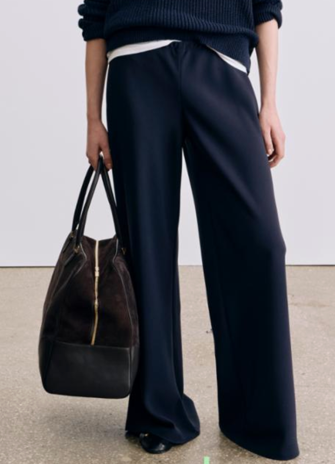 Marlow Wide Leg Pant midnight
