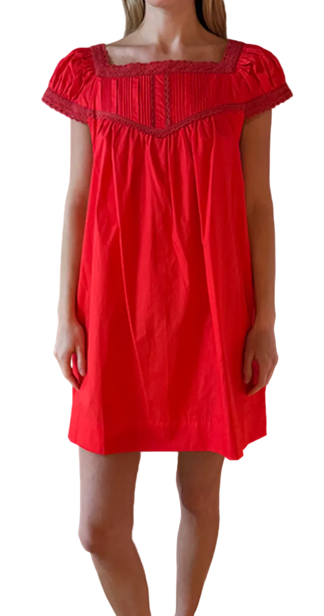 Brynn dress red