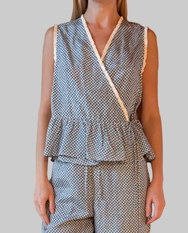 Georgia top gingham