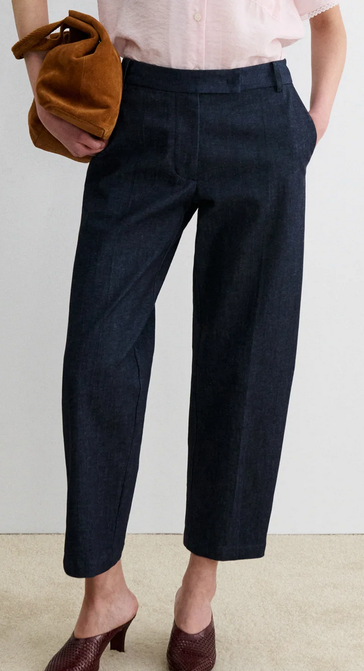 Snip pants super raw