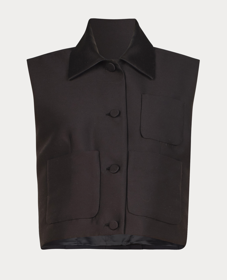 Hanley Vest Black