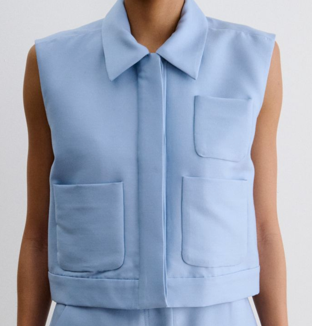 Hanley Vest Sky Blue