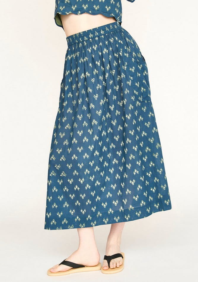 Verona skirt in laguna grove