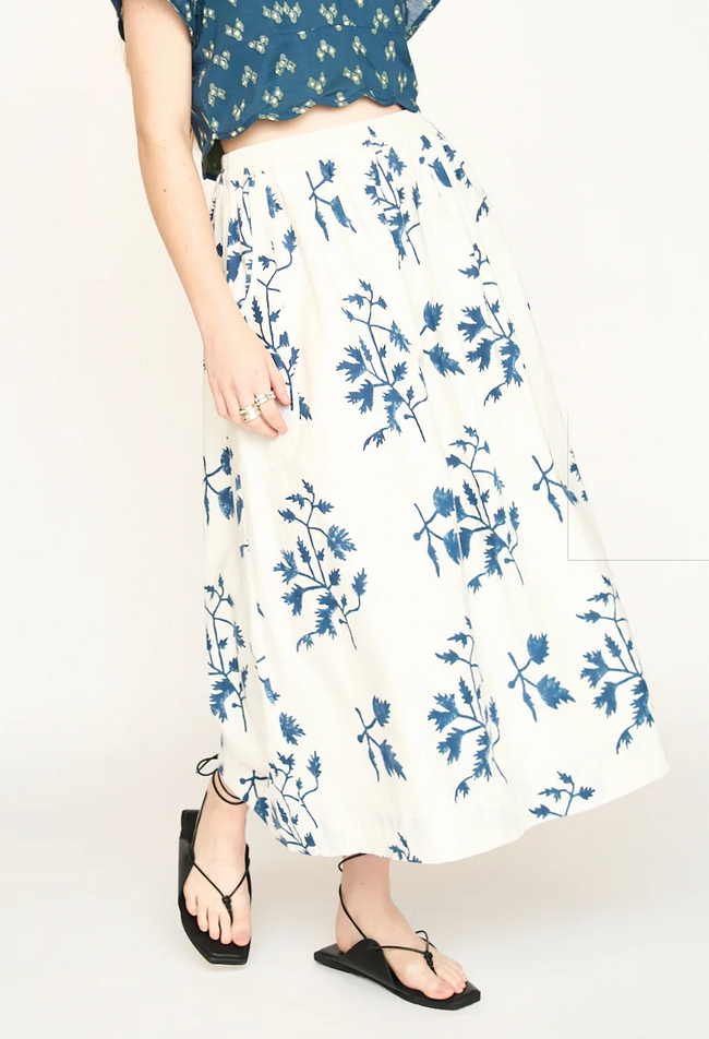Verona skirt in summer fig