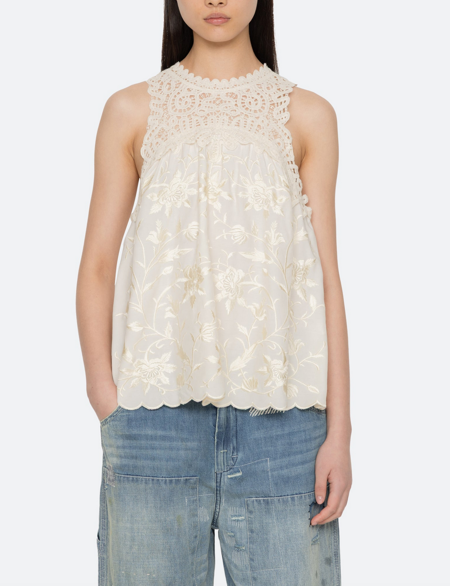 Alina tank cream
