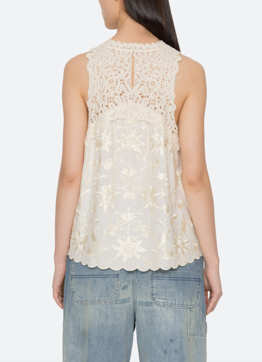 Alina tank cream