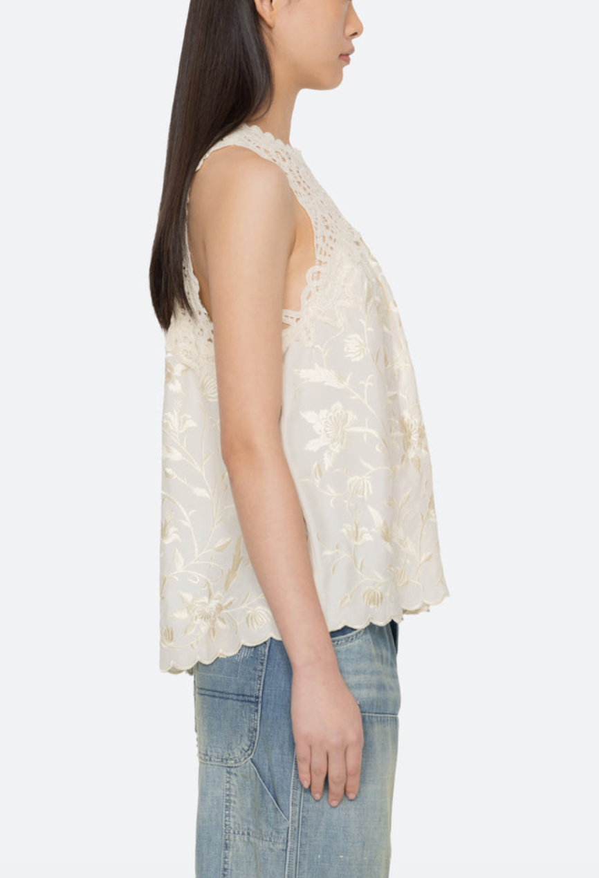 Alina tank cream