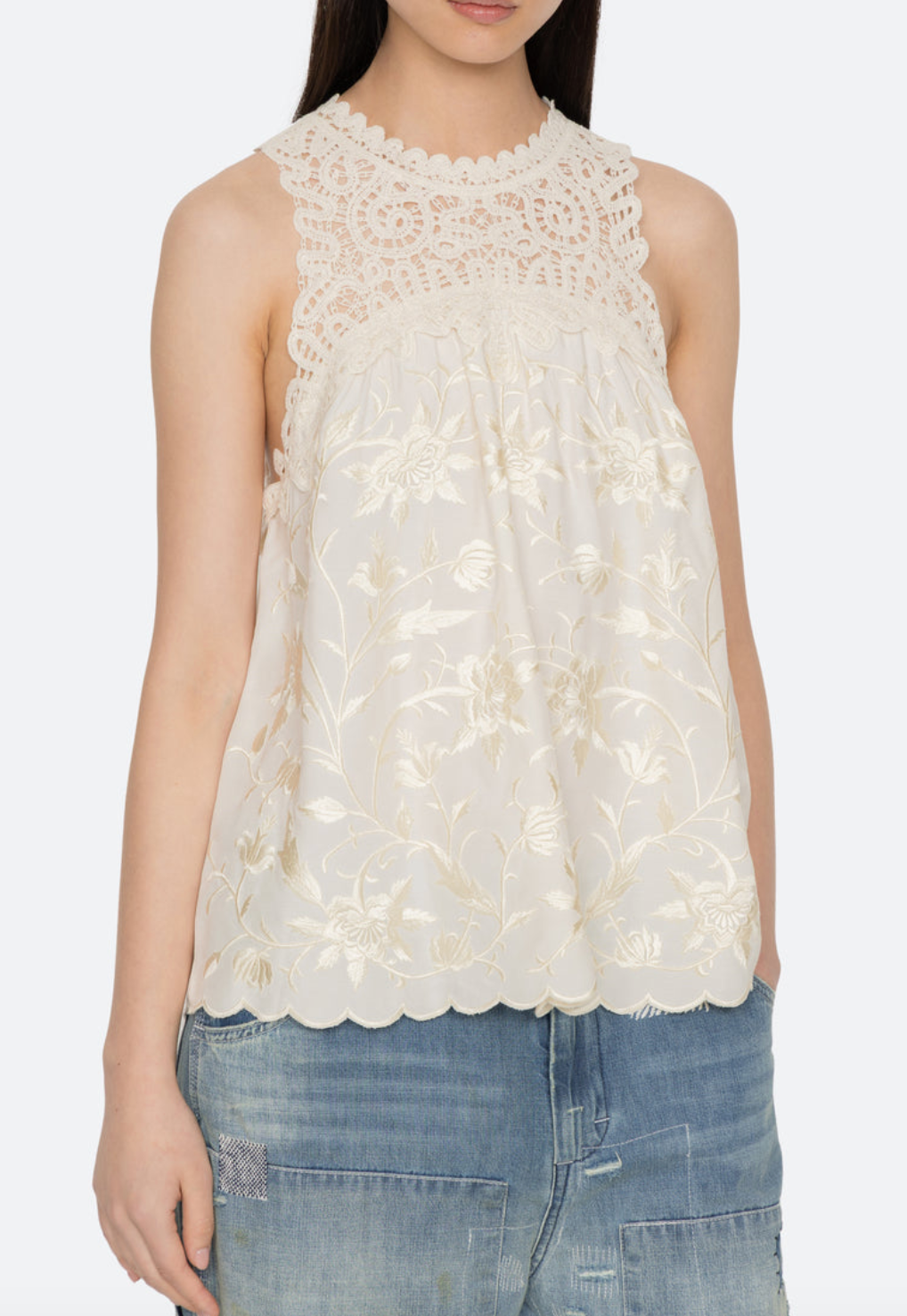 Alina tank cream