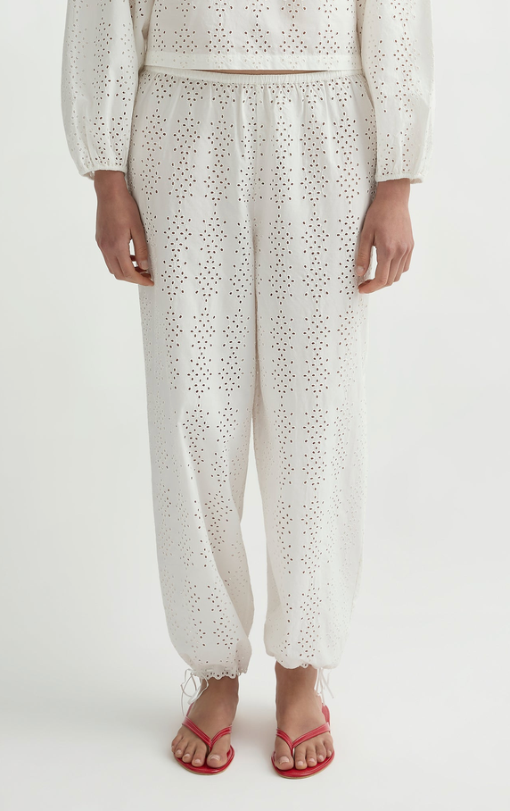 Harriet Pant Vintage White