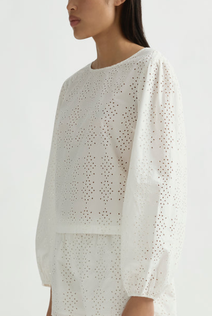 Harriet Blouse Vintage White
