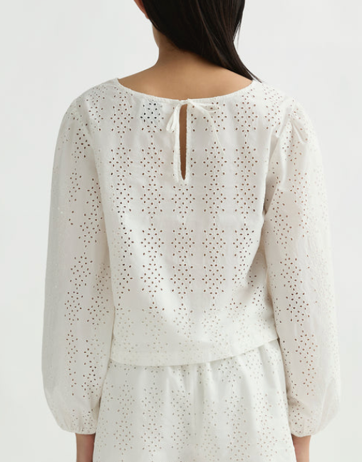 Harriet Blouse Vintage White