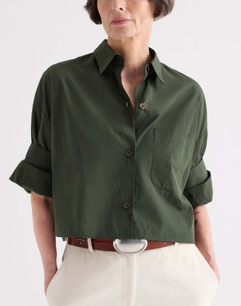 Next Ex Shirt In Superfine Cotton Shirting Rosin