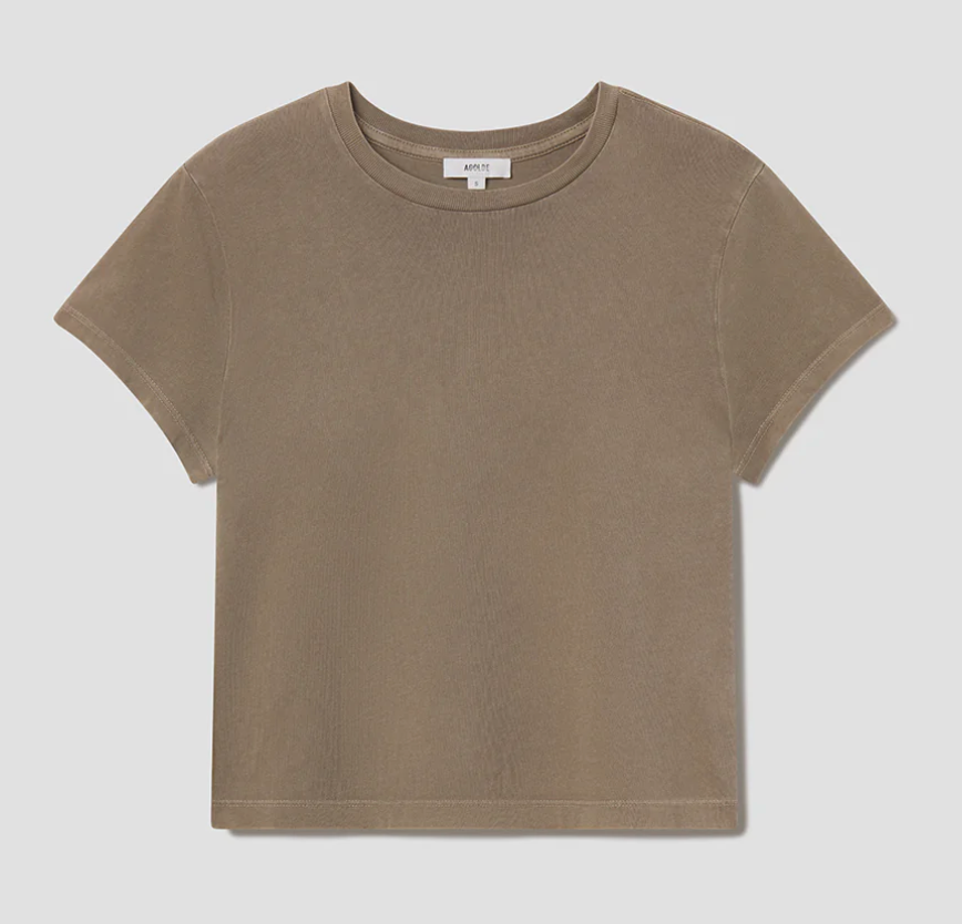 Adine Shrunken Tee in Trail