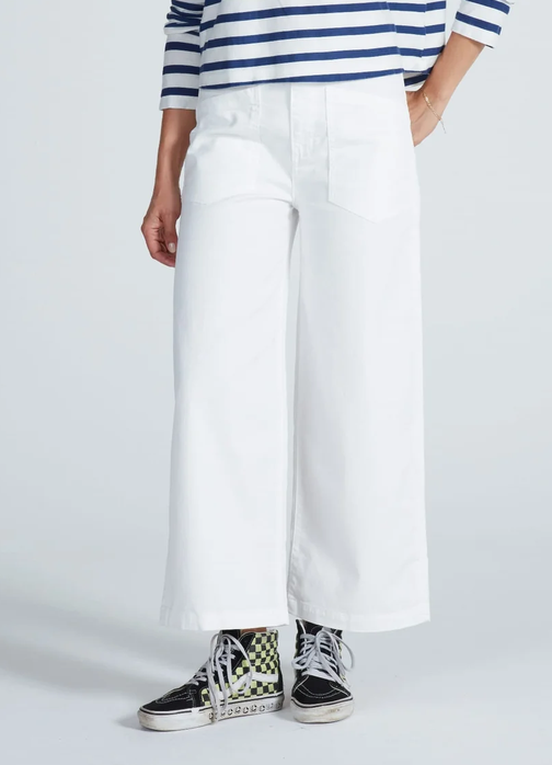 Virginia twill pant ivory