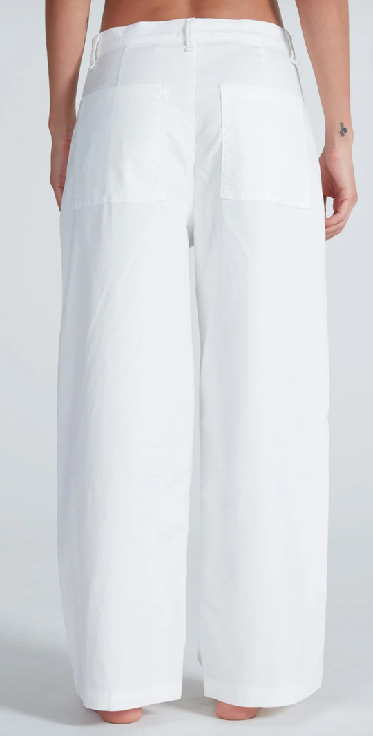 Virginia twill pant ivory