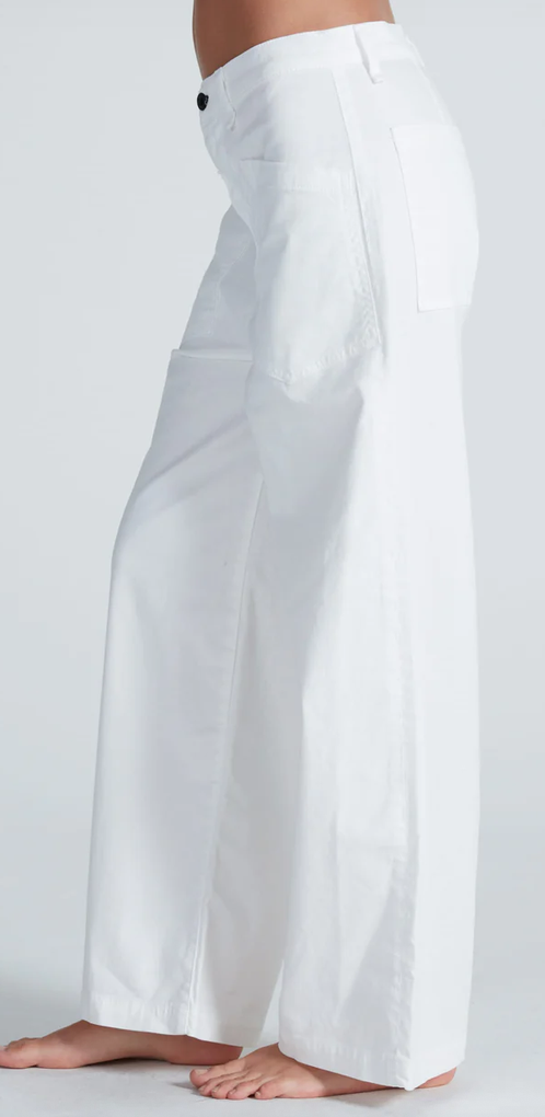 Virginia twill pant ivory