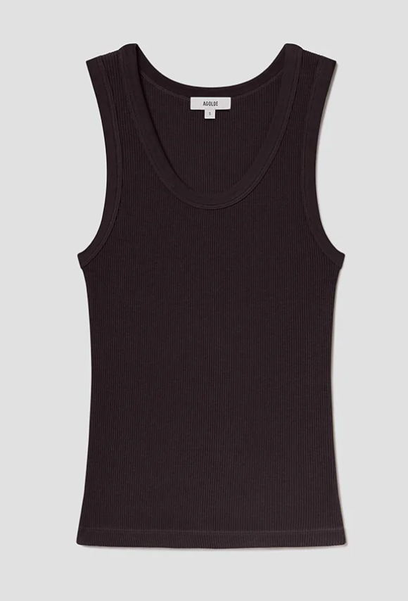 Poppy Tank In Eggplant