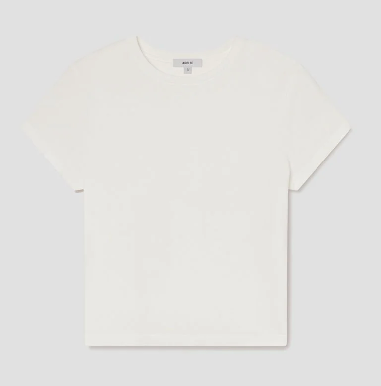 Long Line Adine Tee In Blonde