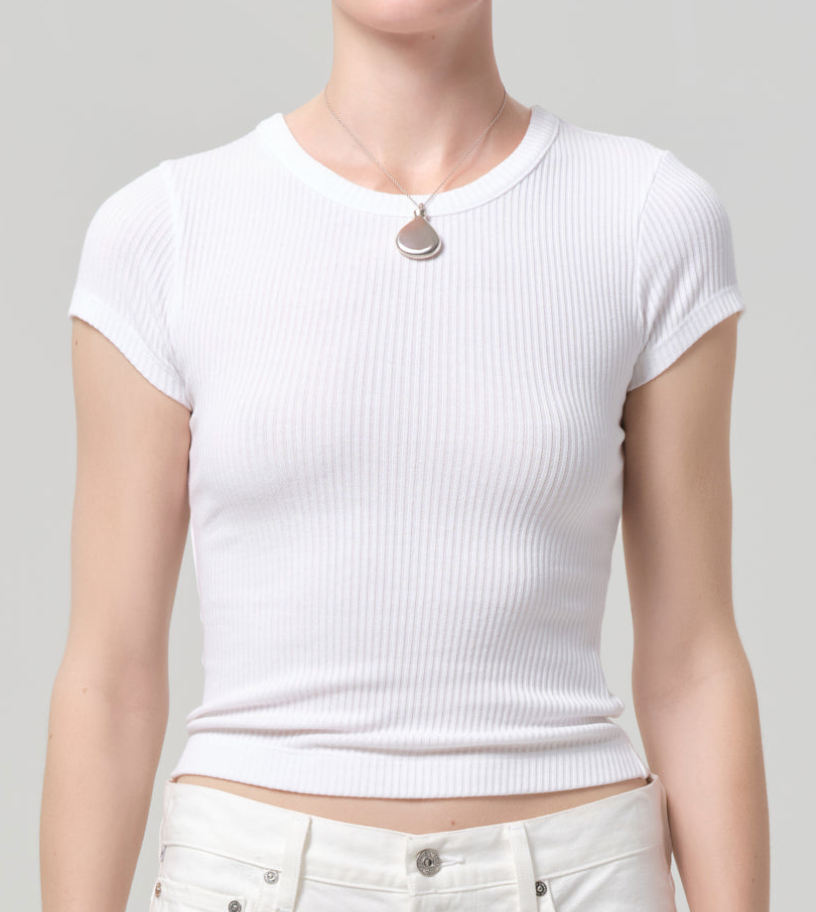 Nello Tee In White