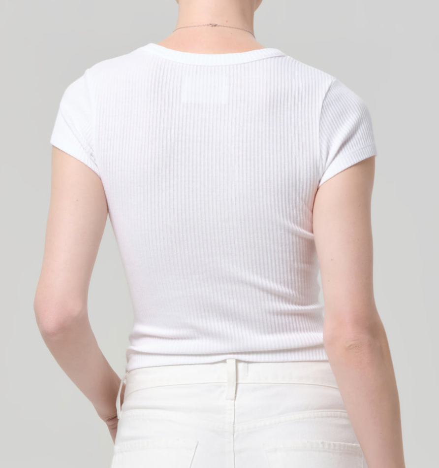 Nello Tee In White