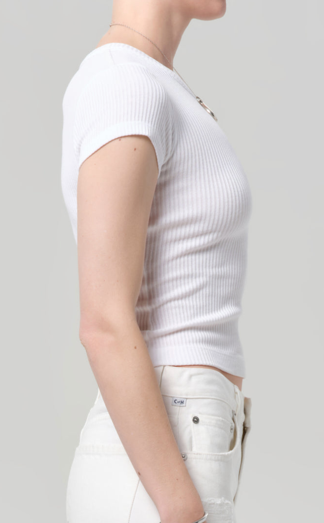 Nello Tee In White
