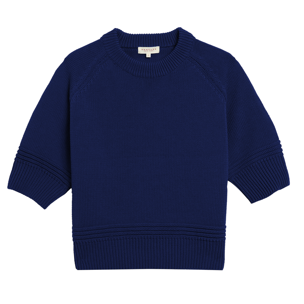 Daria Cotton Top Baltic Blue