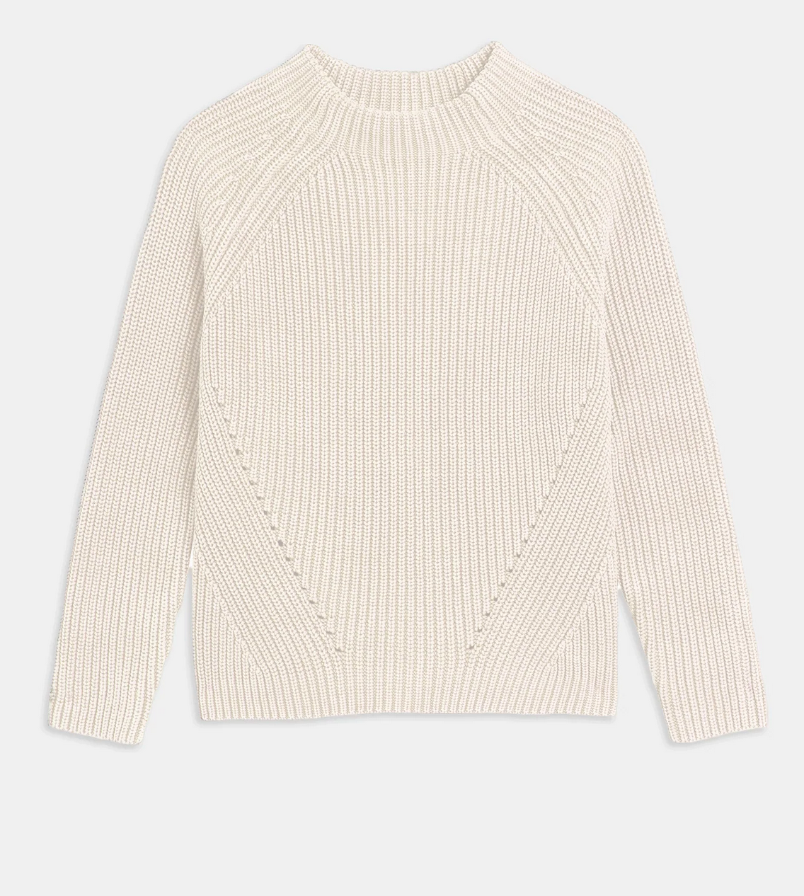 daphne washed cotton sweater off white