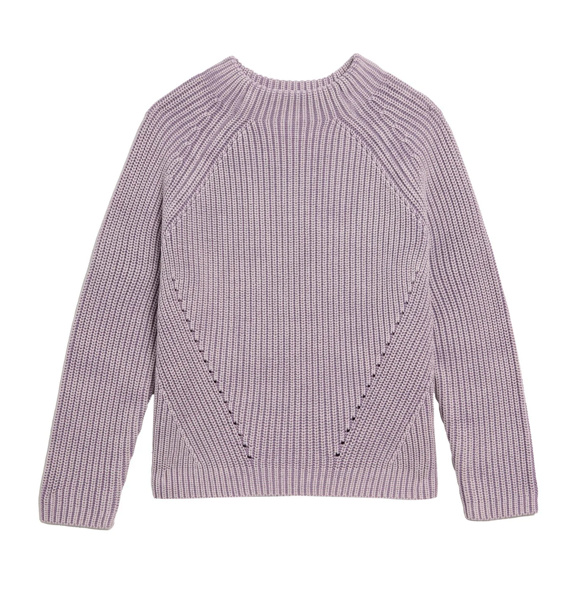 daphne washed cotton sweater thistle