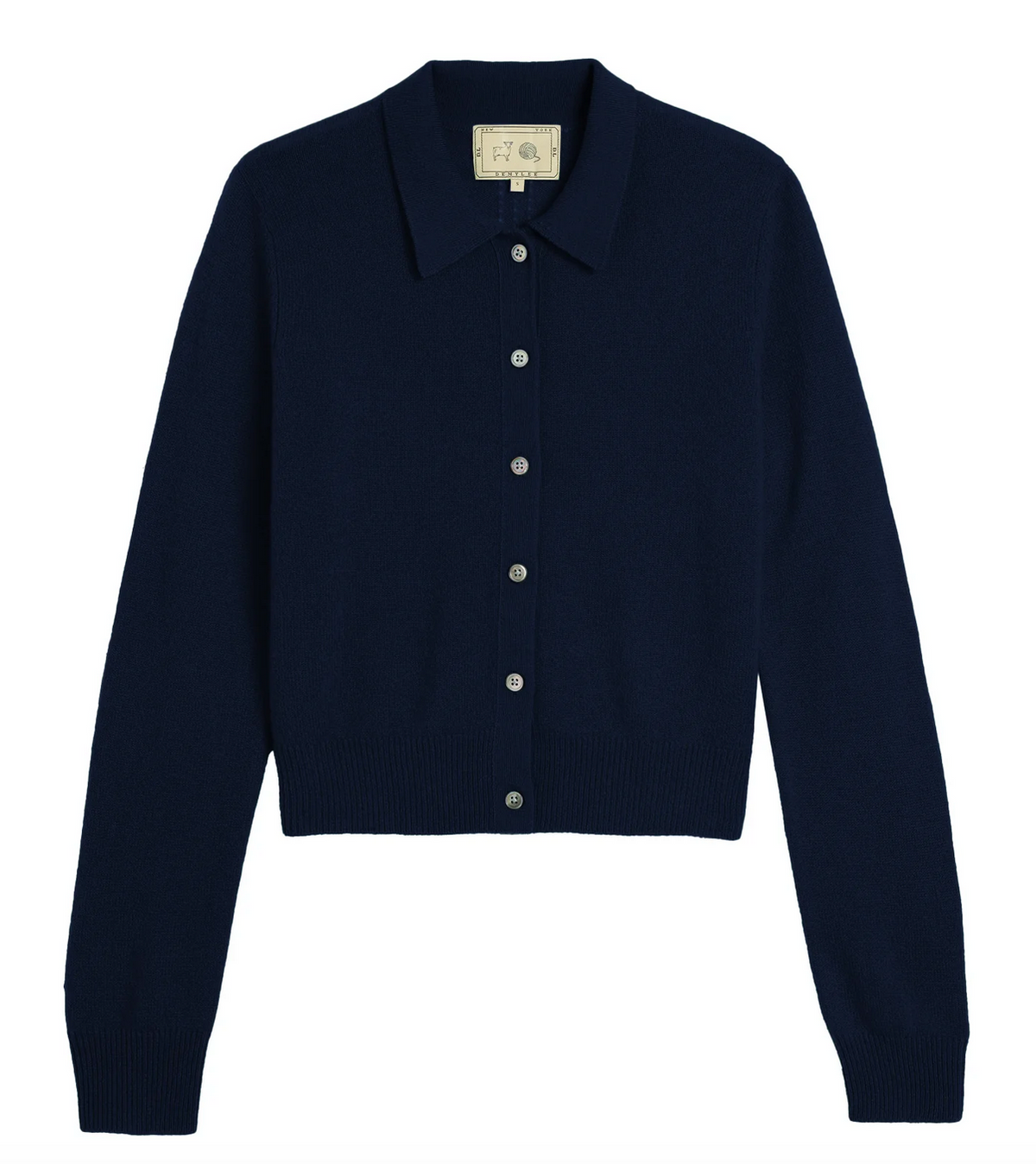 wendy cashmere cardigan navy