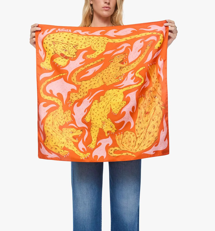 Scarf it down flaming hot cheetahs
