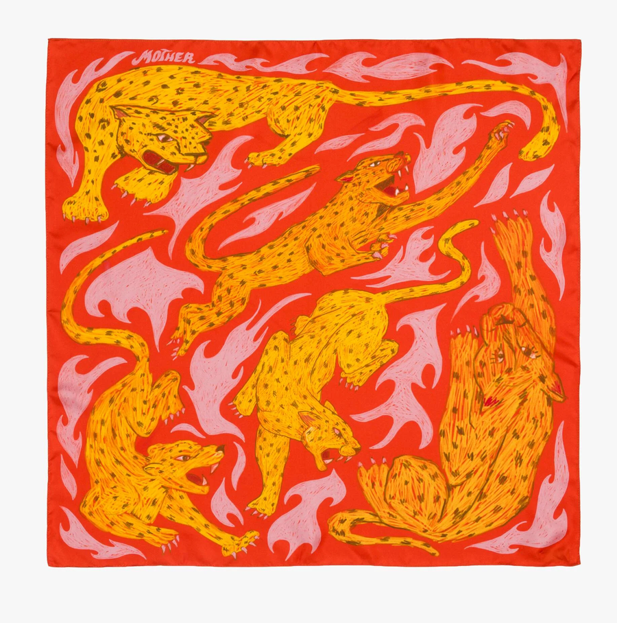 Scarf it down flaming hot cheetahs