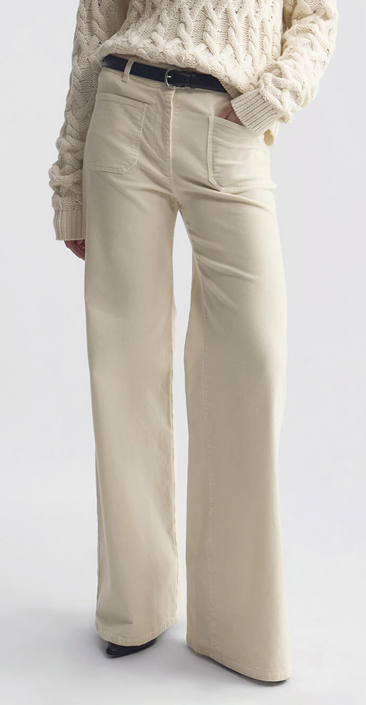 Florence Corduroy Pant Stone