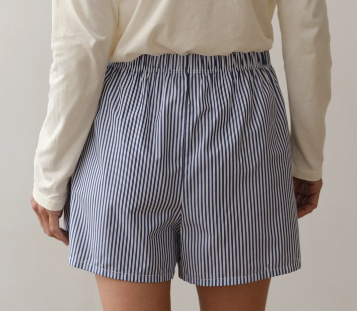 Pop boxer navy stripe