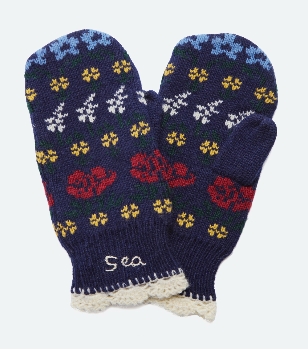 Preston Mittens Navy