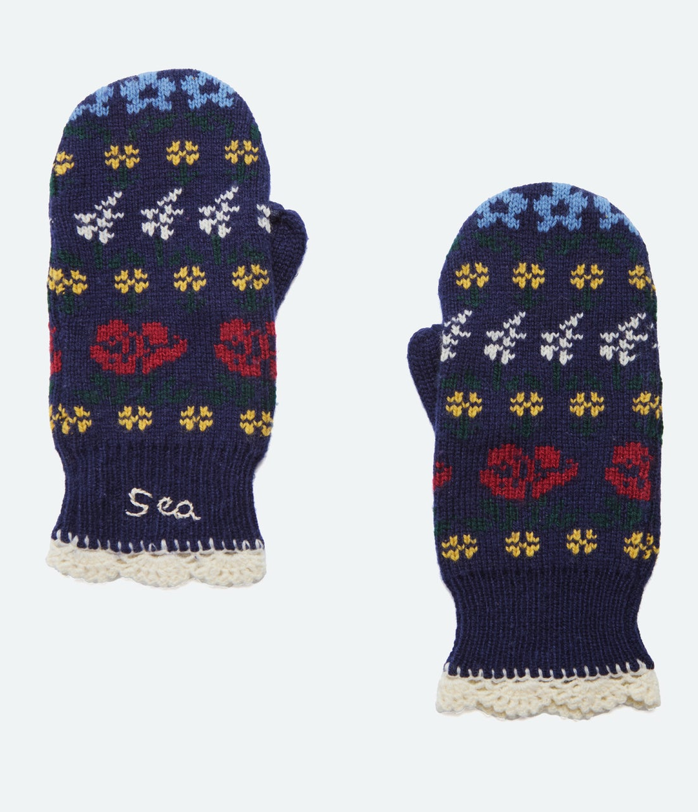 Preston Mittens Navy